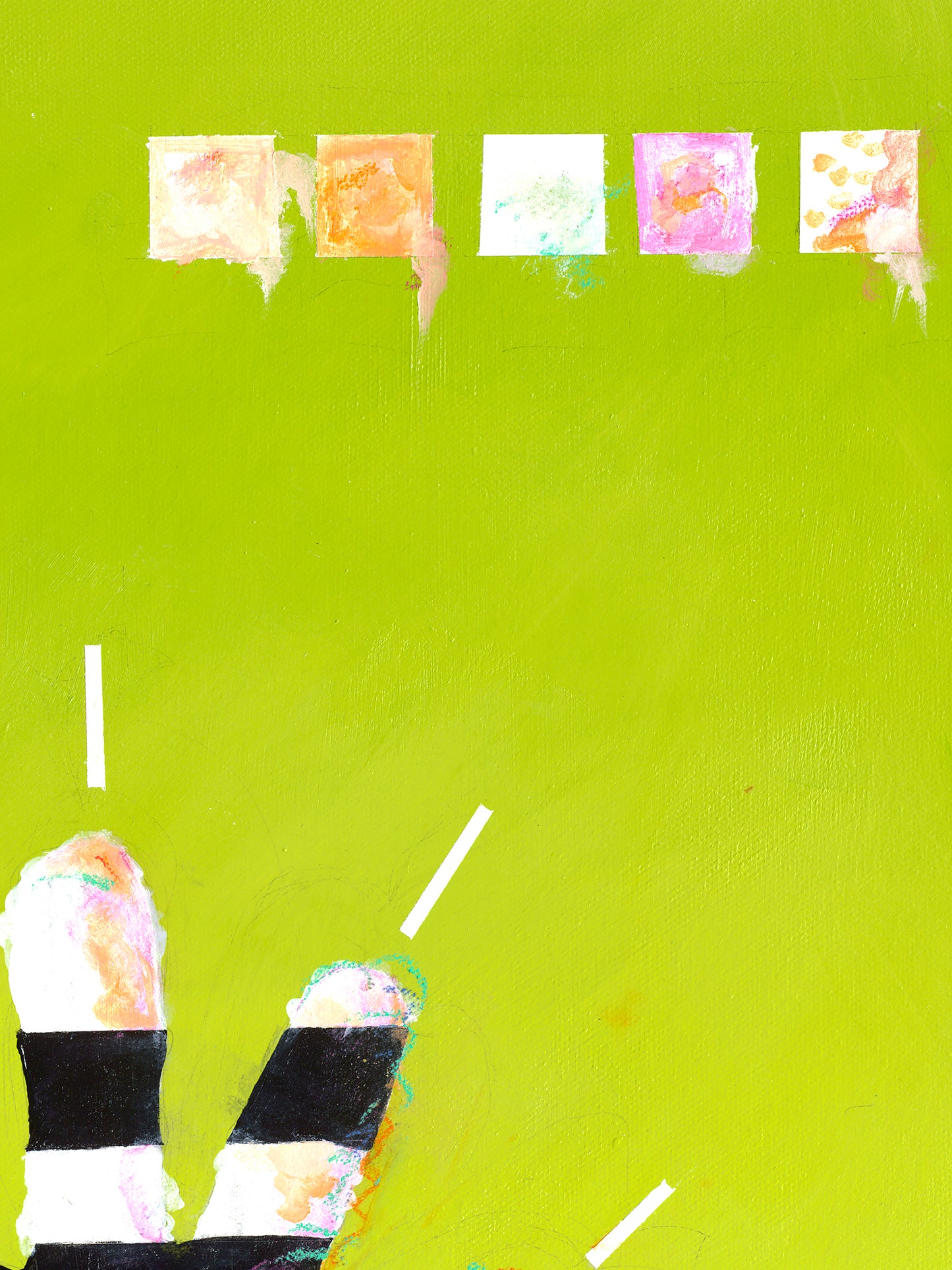WHAT TO WEAR / Original Painting