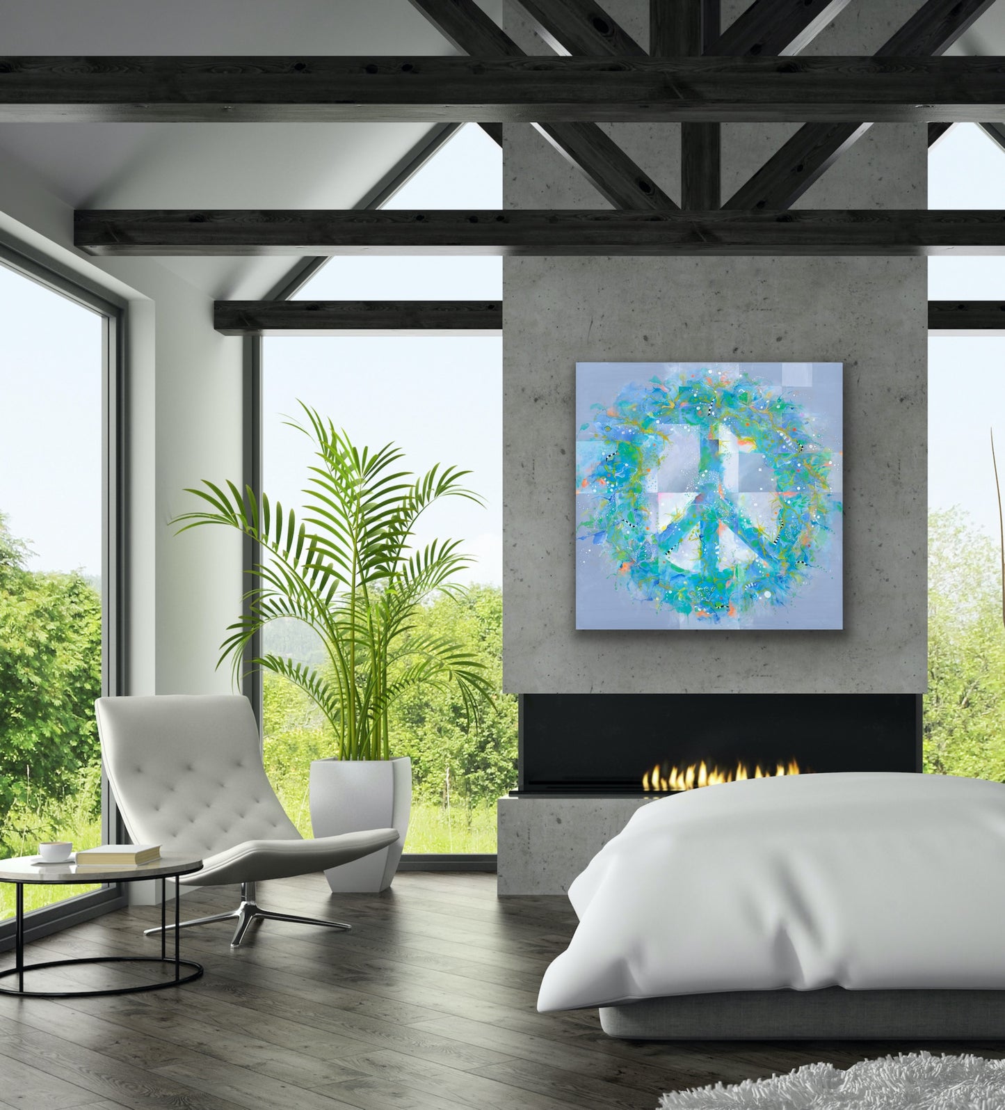PEACE / Original Painting