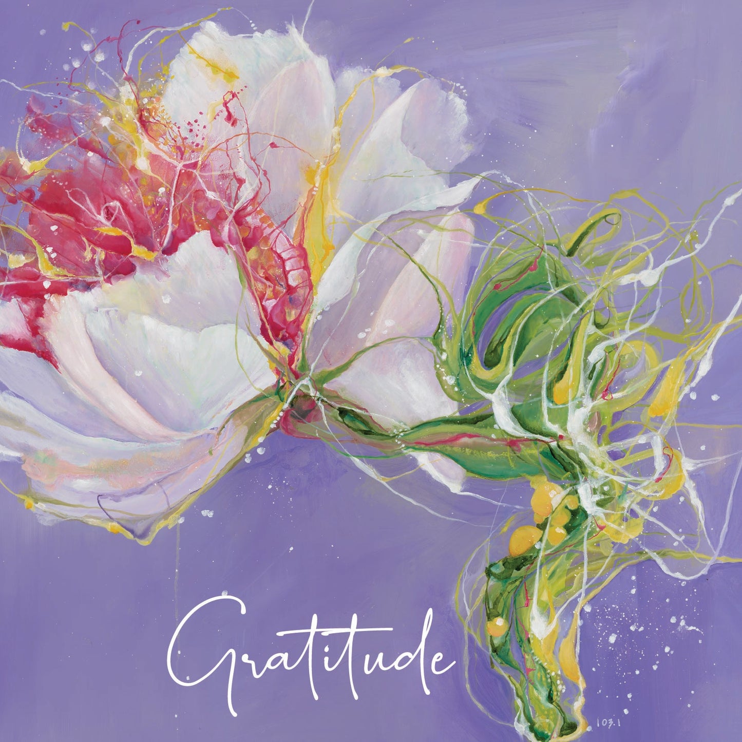 GRATITUDE  /  Greeting Card with Envelope  /  5.5" x 5.5"