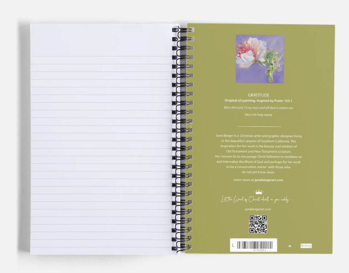 GRATITUDE  /  Journal  /  5.5" x 8.5"