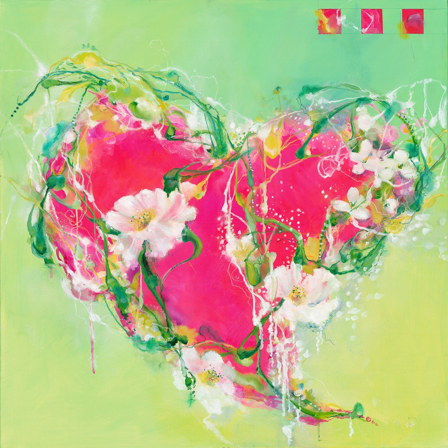 HEART TO HEART  /  Original Painting  /  SOLD