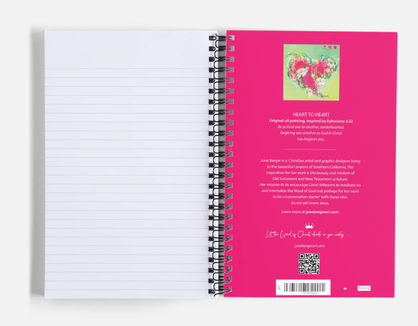 HEART TO HEART  /  Journal  /  5.5" x 8.5"