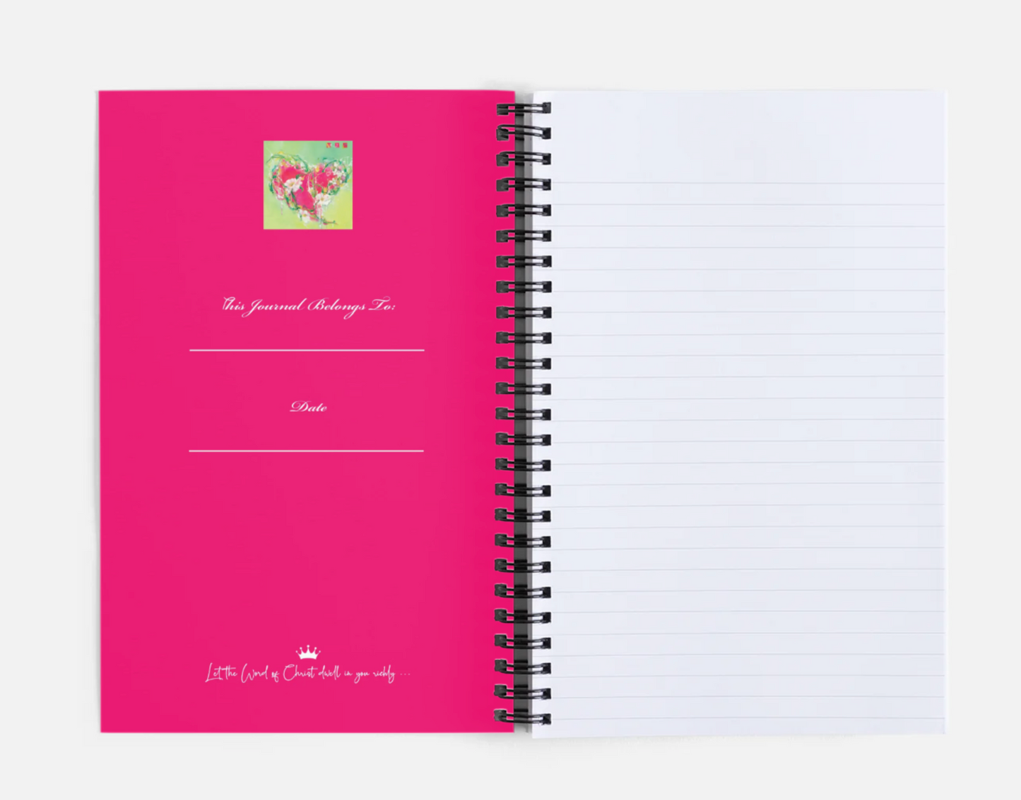 HEART TO HEART  /  Journal  /  5.5" x 8.5"