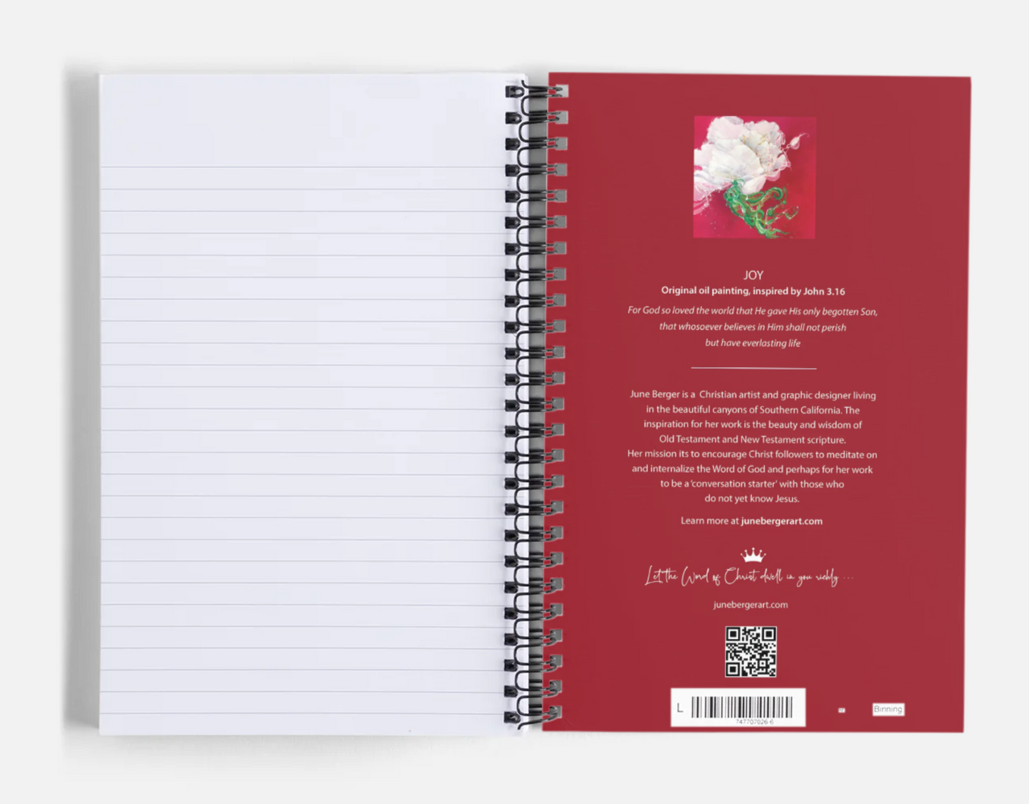 JOY  /  Journal  /  5.5" x 8.5"