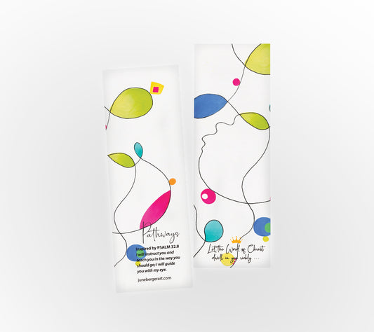 PATHWAYS / Bookmark / 2" x 6.5" / No Tassel / Rounded Corners