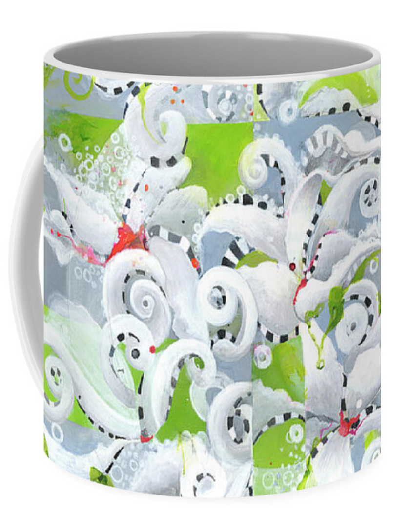 LILIES AND RAVENS  /  Coffee Mug  / 11oz