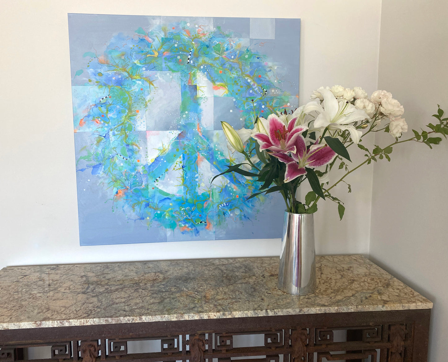 PEACE  /  Original Painting
