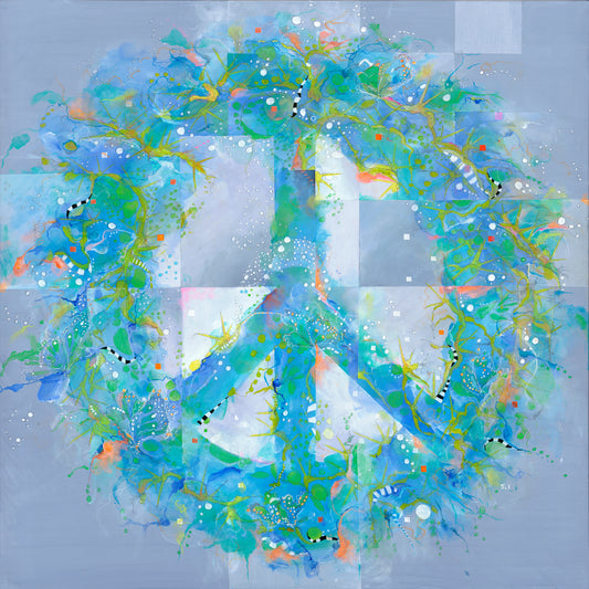 PEACE  /  Original Painting