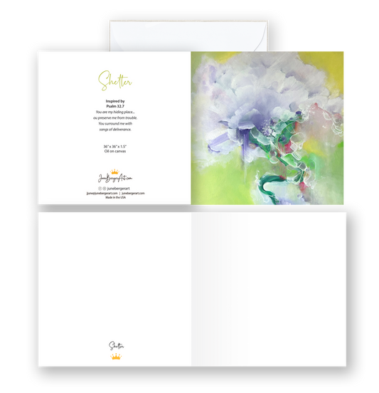 SHELTER  /  Greeting Card with Envelope  /  5.5" x 5.5"