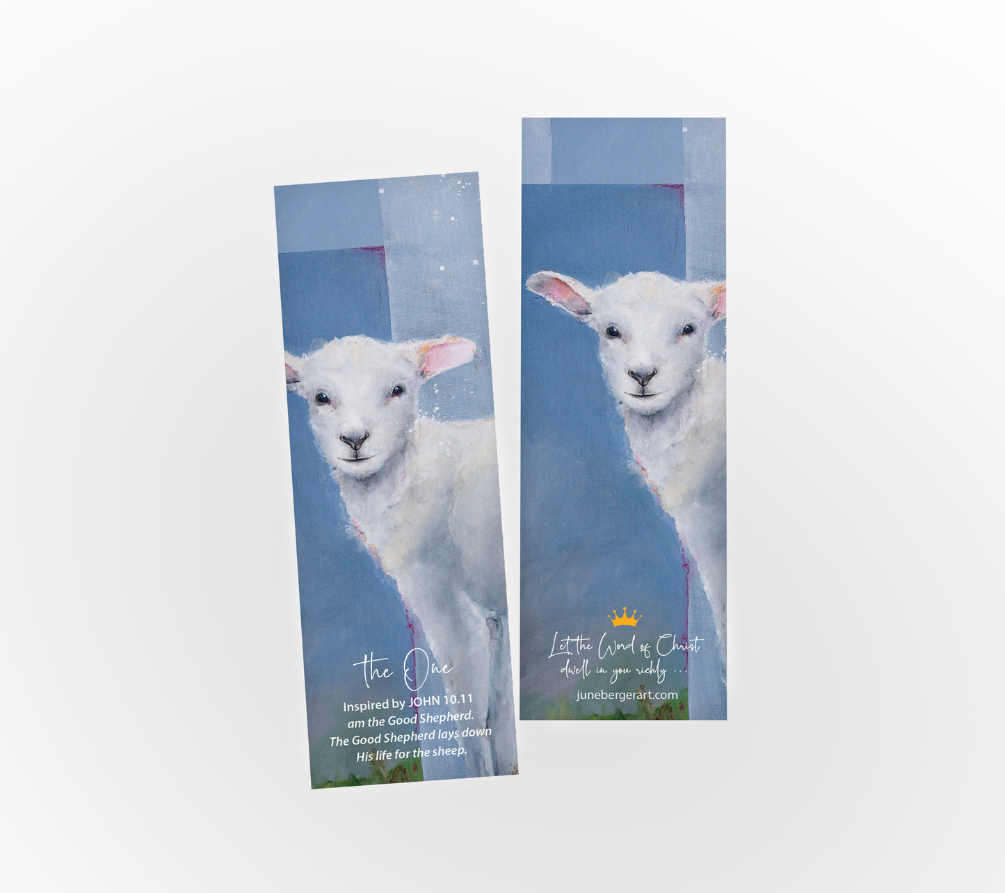 THE ONE / Bookmark / 2" x 6.5" / No Tassel / Rounded Corners