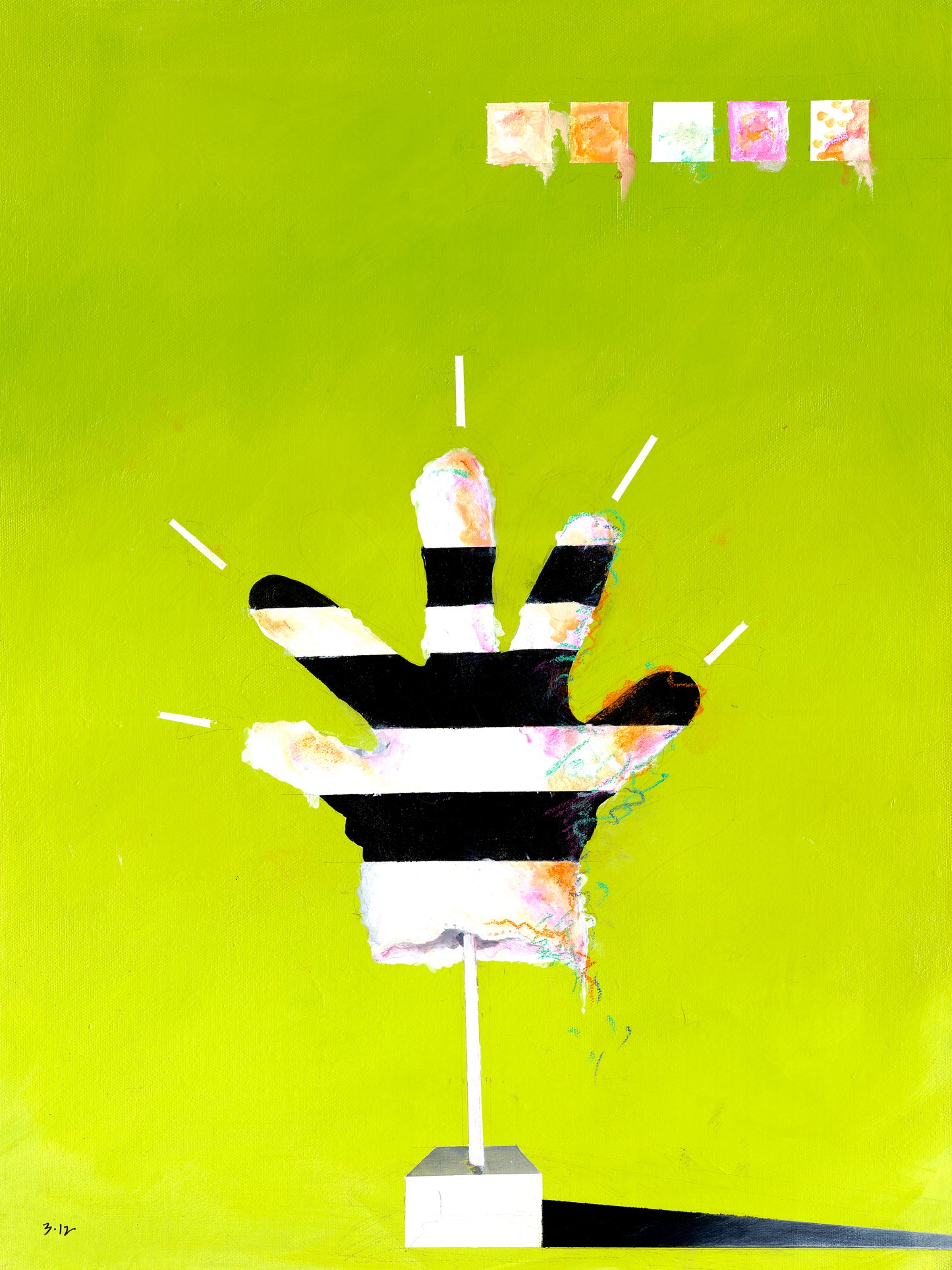 WHAT TO WEAR  /  Original Painting